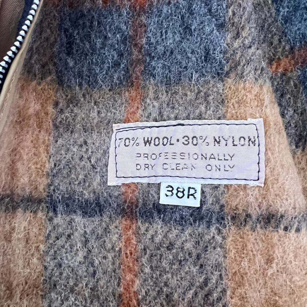Vintage Christian Dior 80's Era Brown Trench Coat w/Detachable Wool Liner 38R - Picture 9 of 16